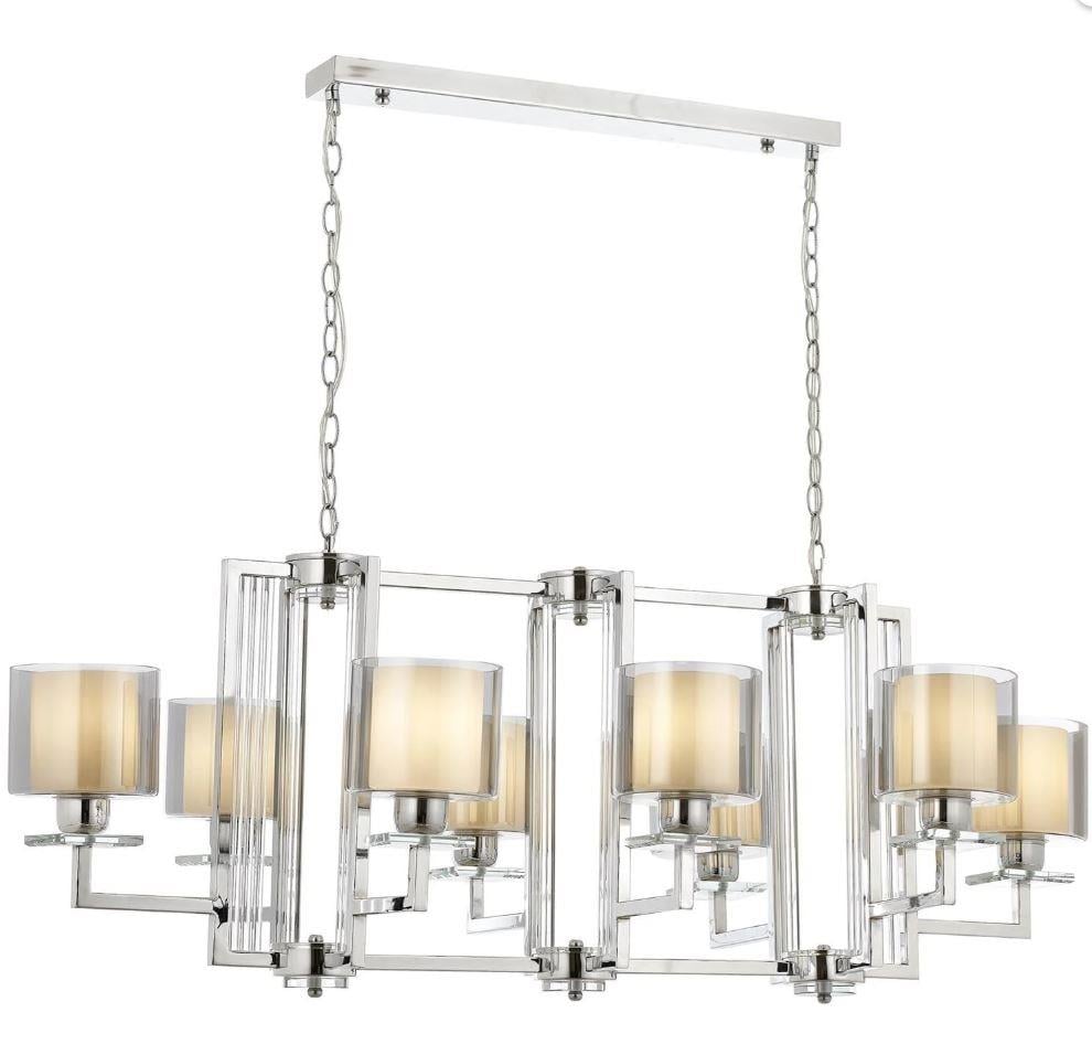 Modern Avize Krom Kaplama Modern Avize Lambasan Krom Kaplama Modern Avize