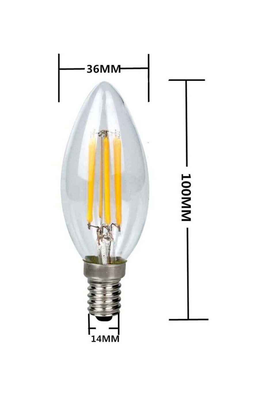 Led Filament Rustik Ampul 6w Gün Işığı