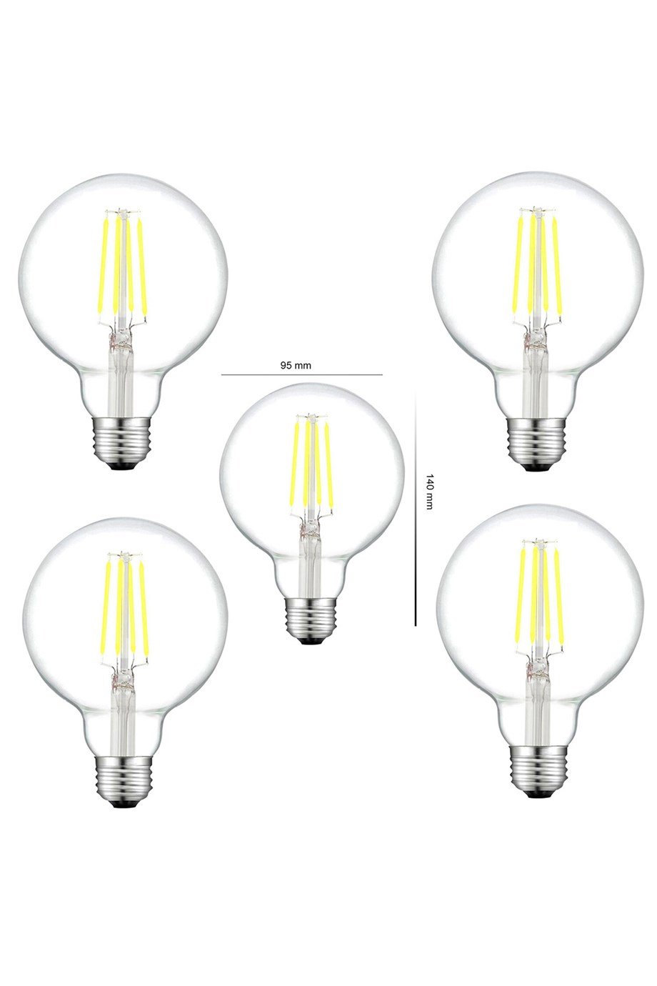 Led Filament Rustik Ampul 6w Gün Işığı
