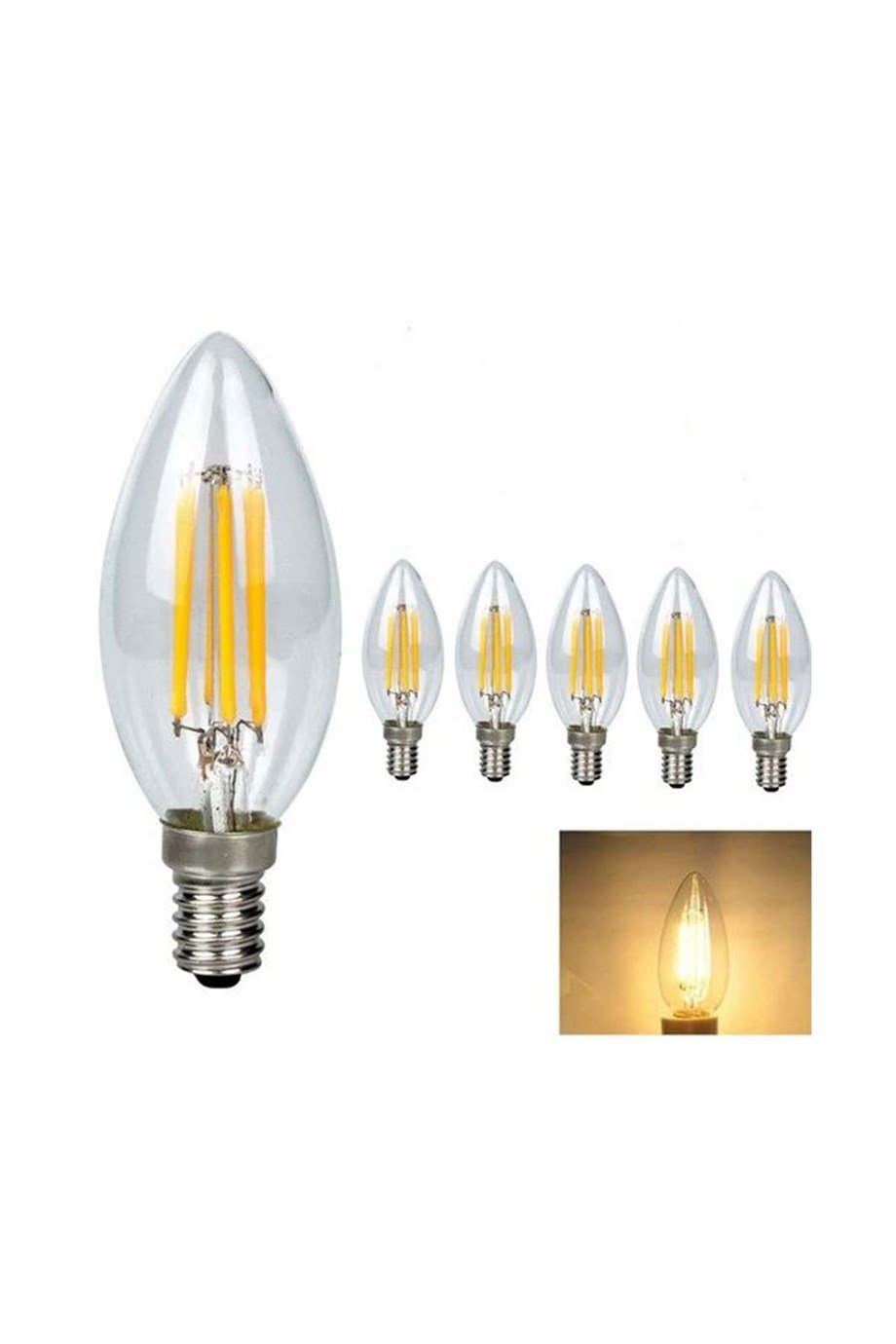 Led Filament Rustik Ampul 6w Gün Işığı