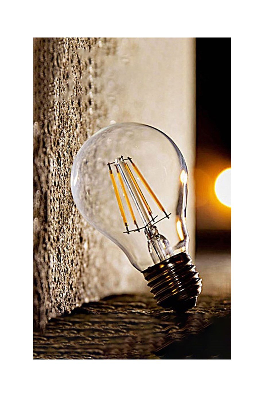Led Filament Rustik Ampul 8W Gün Işığı