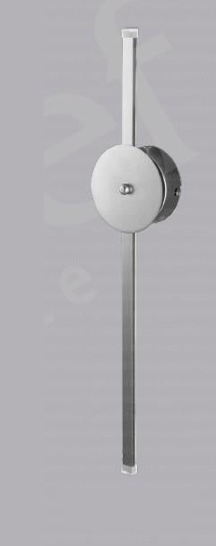 Led Aplik Modern LED Duvar Apliği 1W Krom Dekoratif Lineer Aplik Modern LED Krom Linear Duvar Apliği