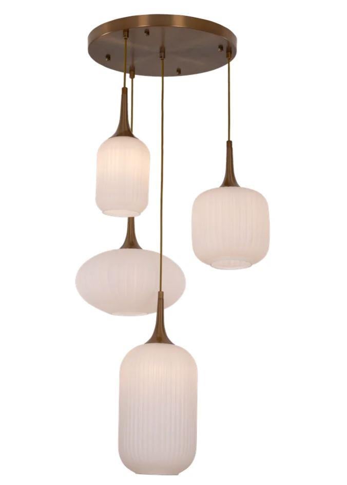 Sarkıt Avize Opal Camlı Sarkıt Avize Lambasan Opal Camlı Sarkıt Avize