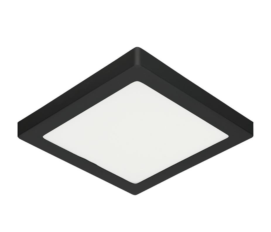 Led Armatürler Sıva Üstü Kare LED Panel 5'li Set - Siyah ve Beyaz Kasa Seçenekleri Karolin Sıva Üstü Kare LED Panel Aydınlatma - 5'li