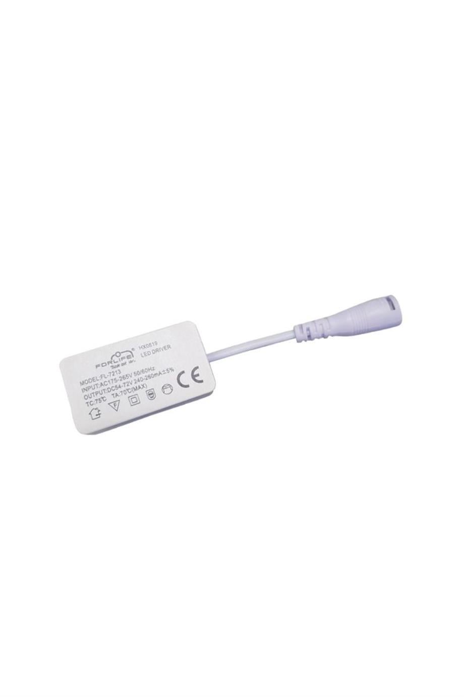 Saten Kare ve Siyah Kasa Paneller Sıva Üstü Satürn - Lambasan 13-18 Watt Led Driver