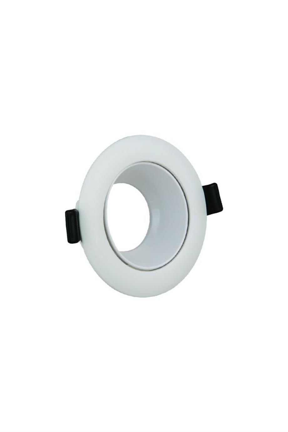 PC Dekoratif Spot Kasalar Sıva Üstü Satürn - Lambasan Beyaz-Beyaz PC Dekoratif Spot Kasa