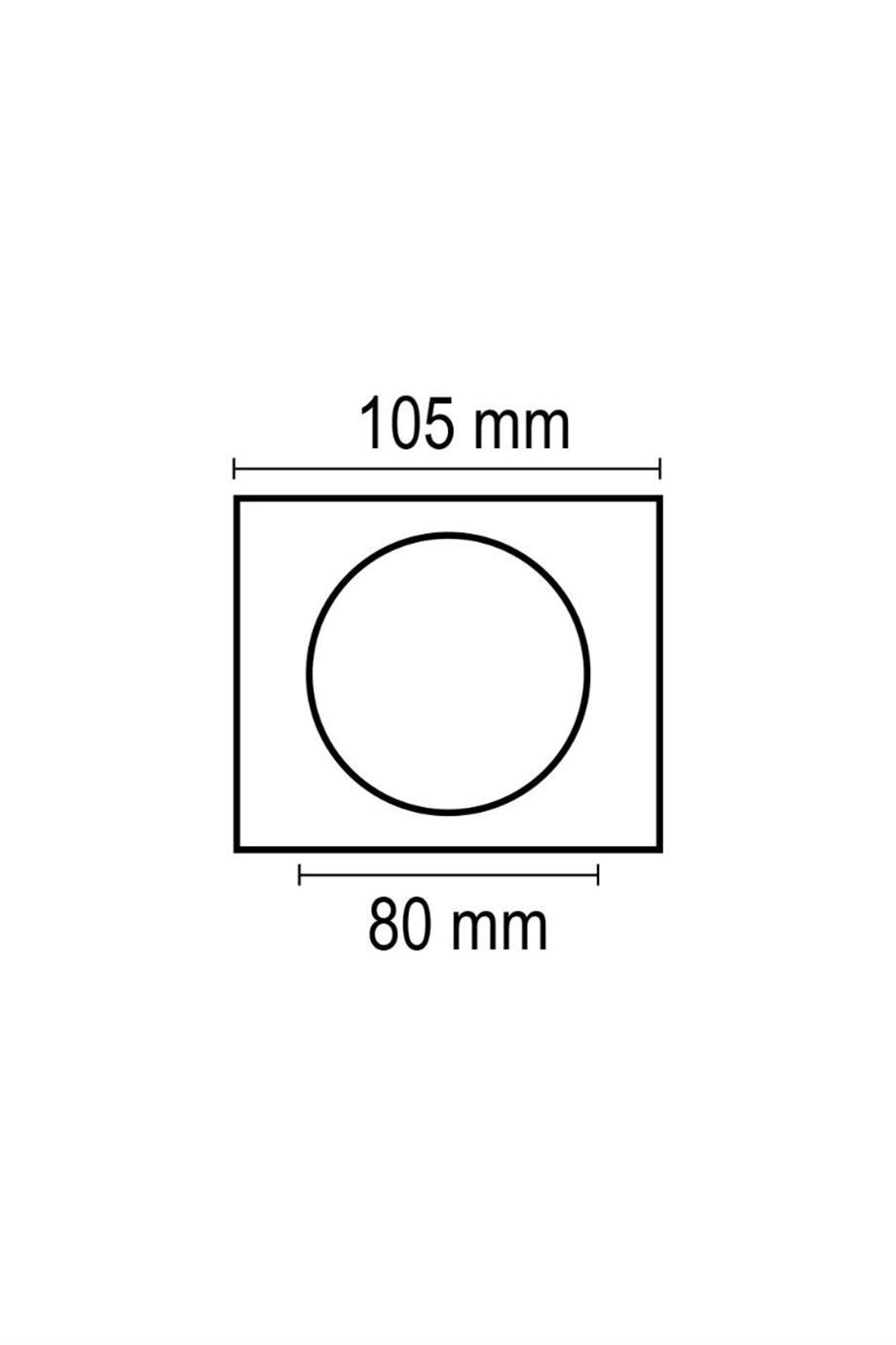 PC Dekoratif Spot Kasalar Sıva Üstü Satürn - Lambasan PC Dekoratif Spot Kasa