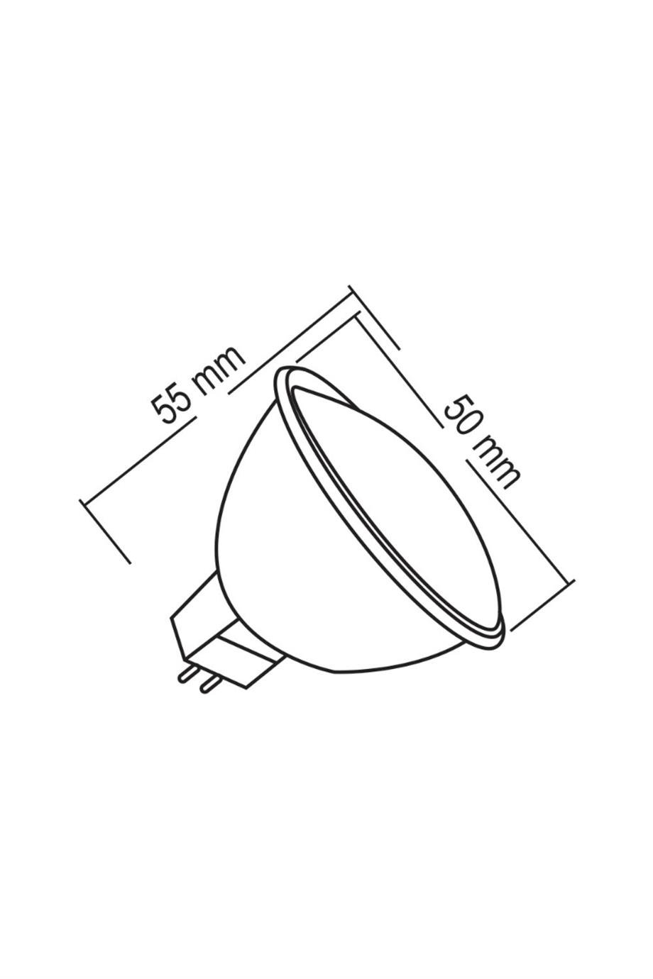 Ampuller SMD Projektör - Lambasan 7 Watt 12V DC Çanak Ampul