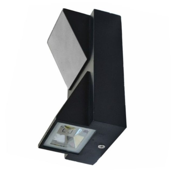 Bahçe Aydınlatmaları WINDSOR 6 Watt Siyah Çift Yönlü Dış Mekan LED Aplik - Plastik Kasa - Ilık Beyaz (4200K) WINDSOR 6 Watt Siyah Çift Yönlü Dış Mekan LED Aplik - Plastik Kasa - Ilık Beyaz (4200K)