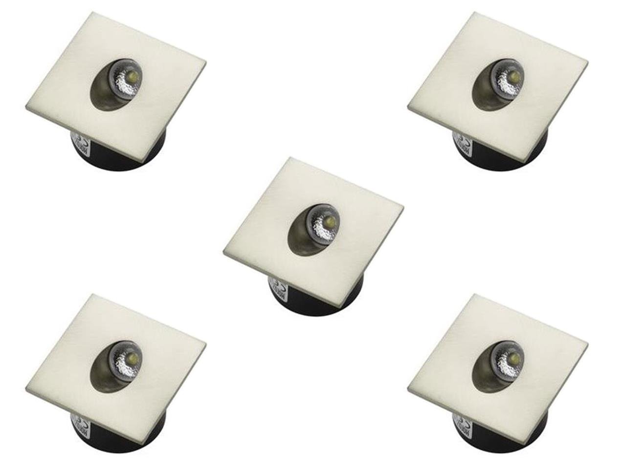 Cam Spotlar ZÜMRÜT BEYAZ-SİYAH-KROM - 3W LED GÖMME ARMATÜR ZÜMRÜT BEYAZ-SİYAH-MAT KROM - 3W LED GÖMME ARMATÜR