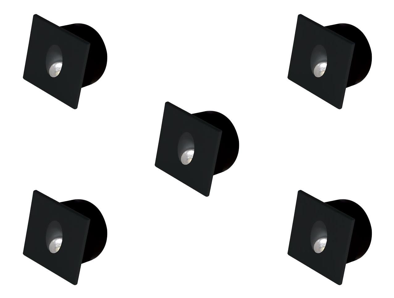 Cam Spotlar ZÜMRÜT BEYAZ-SİYAH-KROM - 3W LED GÖMME ARMATÜR ZÜMRÜT BEYAZ-SİYAH-MAT KROM - 3W LED GÖMME ARMATÜR