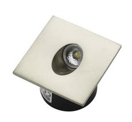 Cam Spotlar ZÜMRÜT BEYAZ-SİYAH-KROM - 3W LED GÖMME ARMATÜR ZÜMRÜT BEYAZ-SİYAH-MAT KROM - 3W LED GÖMME ARMATÜR