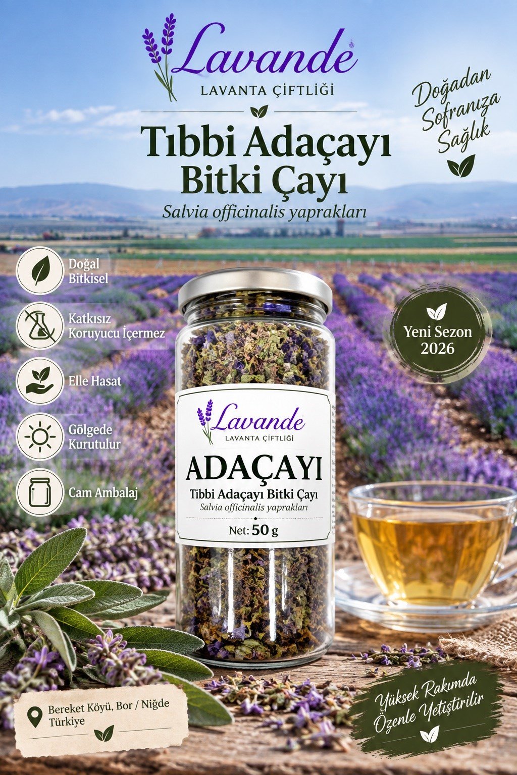 Adaçayı 50 gr