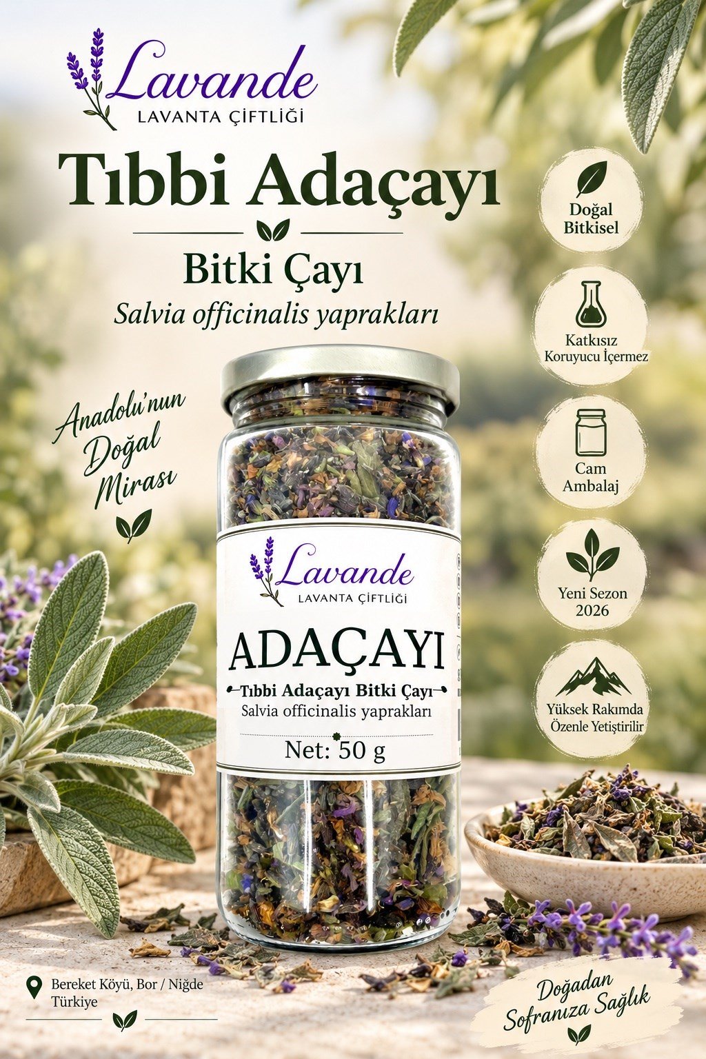 Adaçayı 50 gr