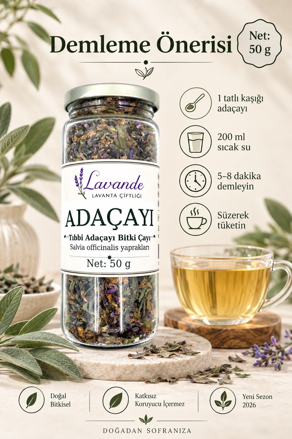 Adaçayı 50 gr