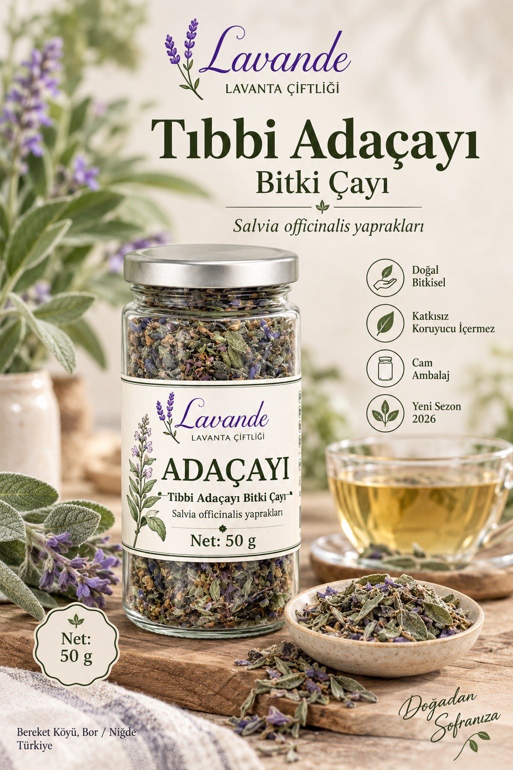 Adaçayı 50 gr