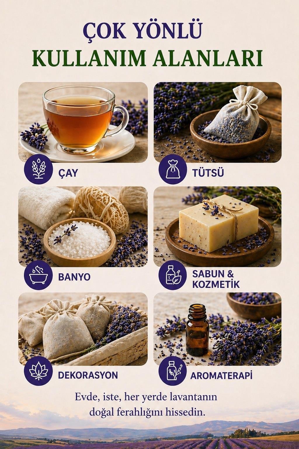 Lavanta Kuru Çiçeği  1 kg (2025 YENİ SEZON)