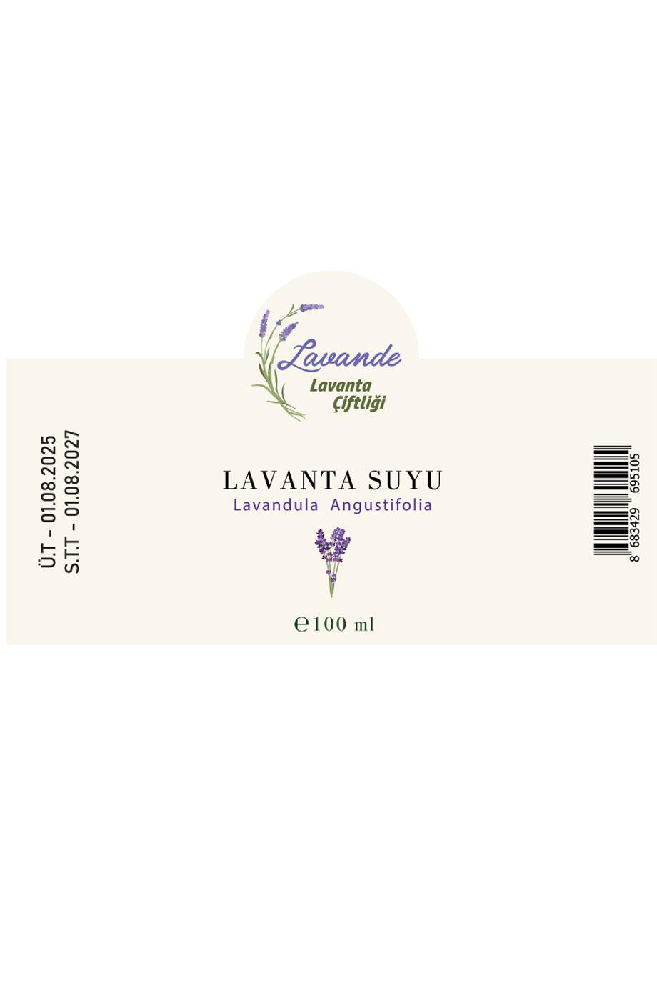 Lavanta Suyu (L. Angustifolia) 100ml-Sprey
