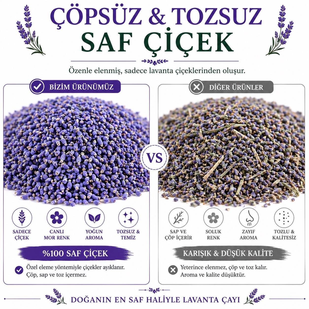 Lavanta Tomurcuk Çayı-70 gr. (2025 YENİ SEZON)