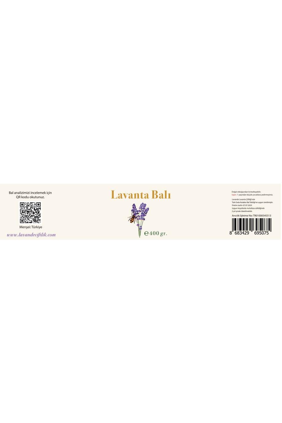 Saf Lavanta Balı 400 gr.