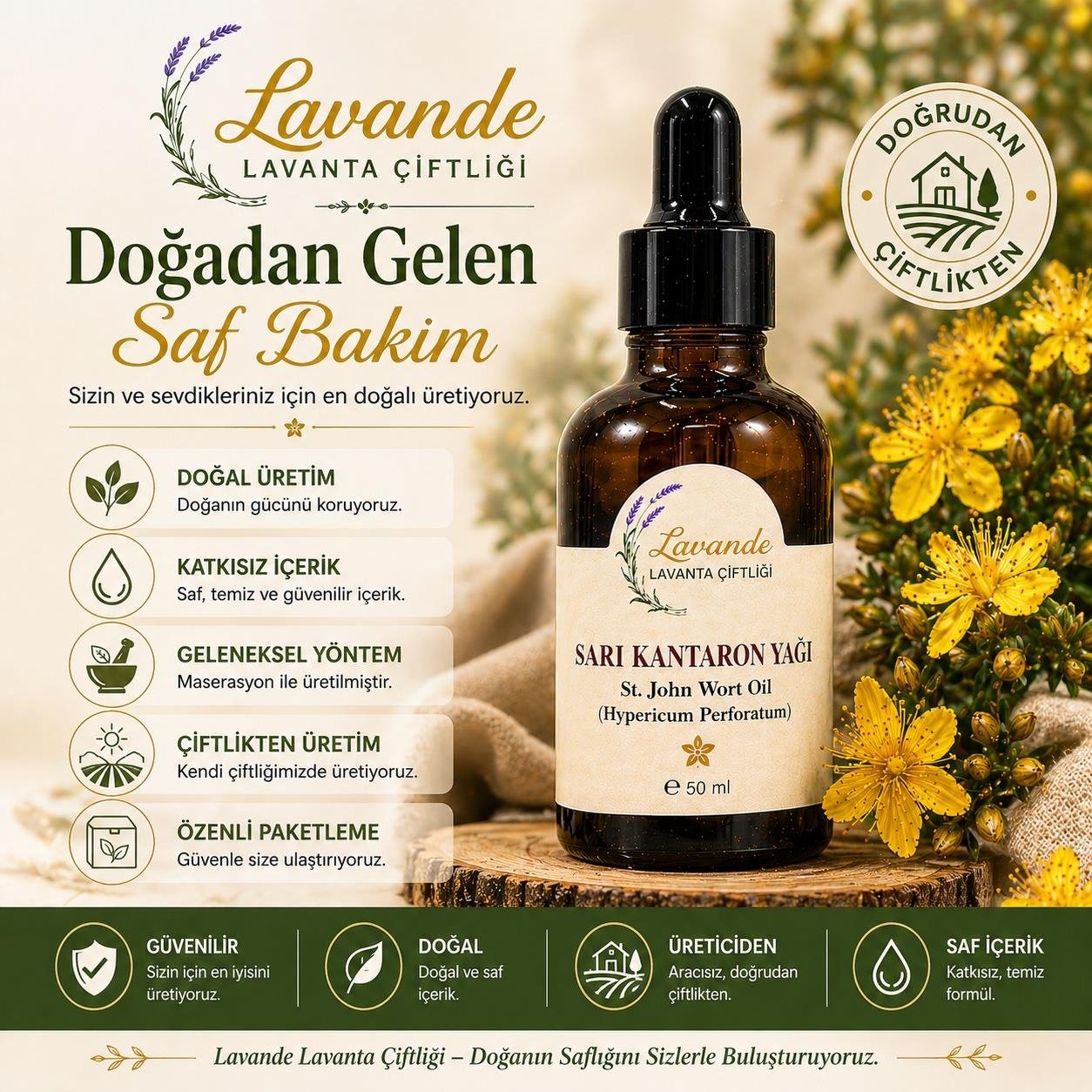 Sarı Kantaron Yağı 50 ml