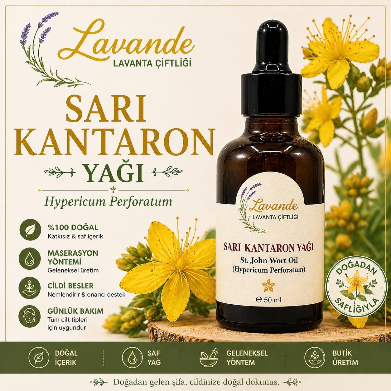 Sarı Kantaron Yağı 50 ml