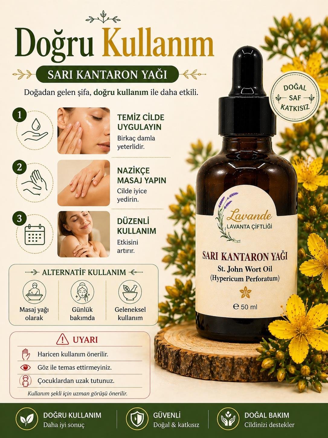 Sarı Kantaron Yağı 50 ml