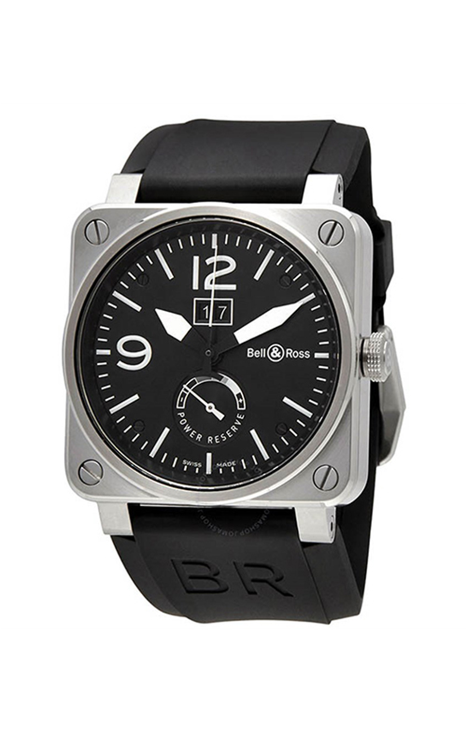Bell Ross BR0390.BL.ST Aviation Erkek Kol Saati