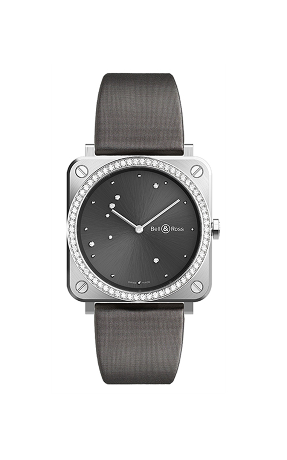 Bell Ross BRS.ERU.ST.LGD.SCA Lady Diamond Kadın Kol Saati