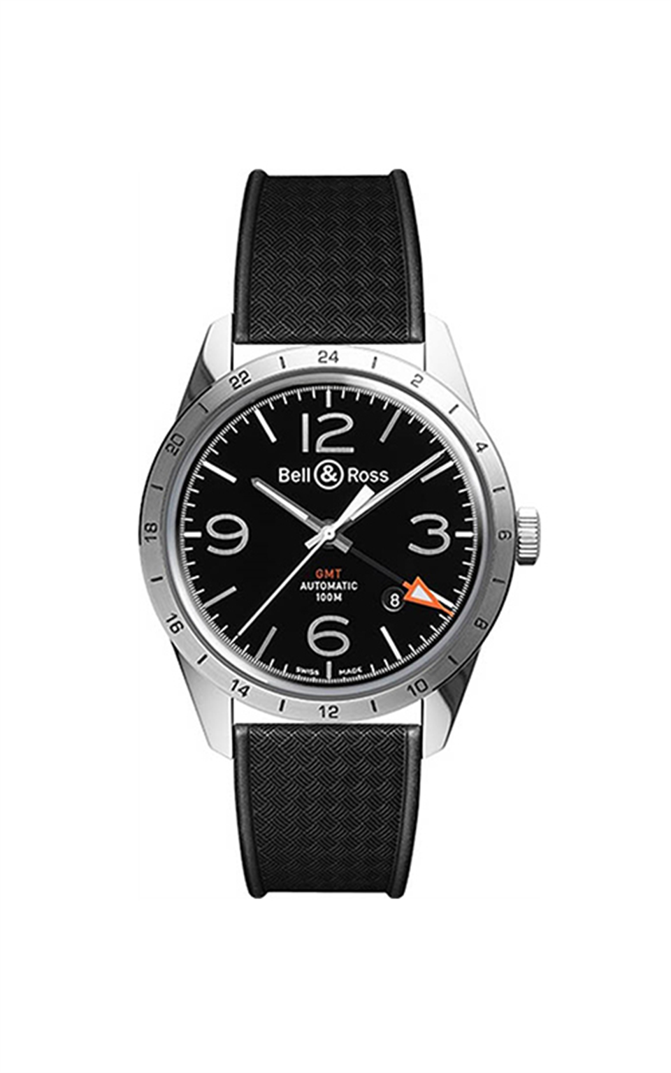 Bell Ross BRV.123.BL.GMT.SRB Vintage Erkek Kol Saati