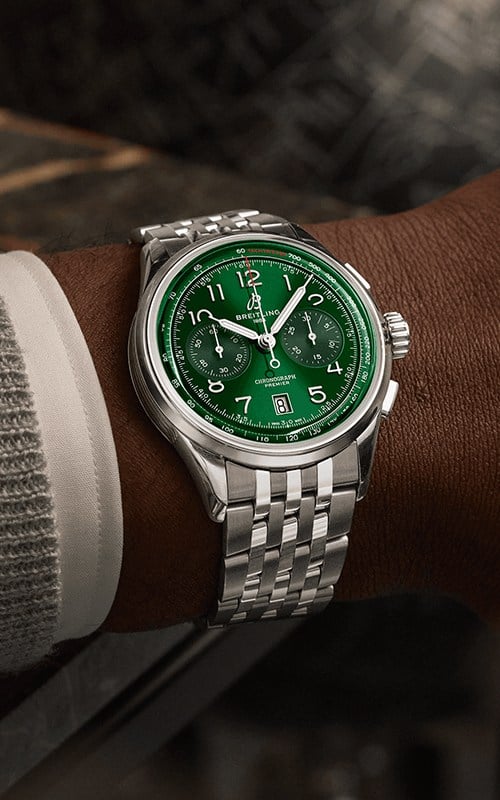 Breitling AB0145371L1A1 Premier Erkek Kol Saati