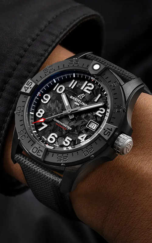 Breitling S17328101B1X1 Avenger Automatic 42 Night Mission Erkek Kol Saati