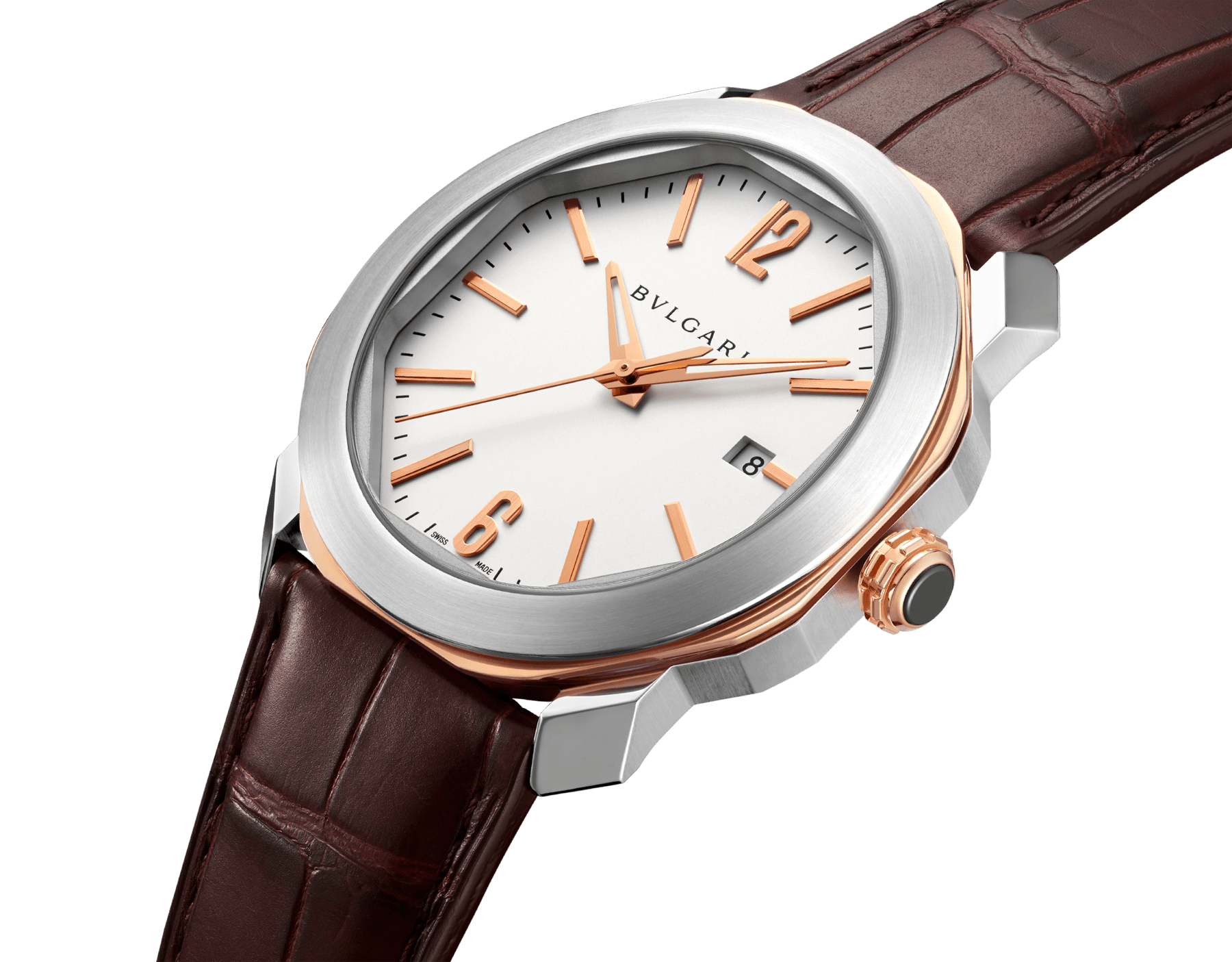 Bvlgari 102703 Octo Roma Erkek Kol Saati