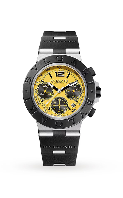 Bvlgari 104006 Aluminium Erkek Kol Saati