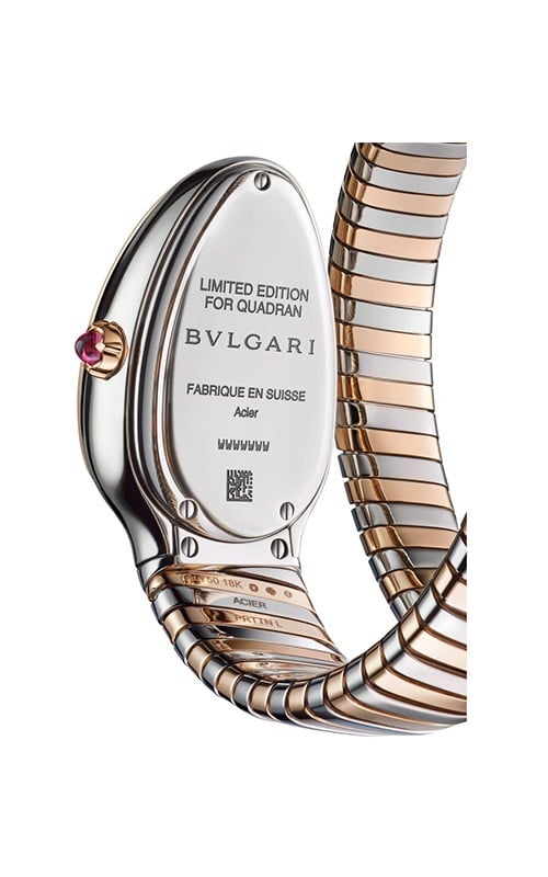 Bvlgari 104256 Serpenti Tubogas Quadran Limited Edition Kadın Kol Saati