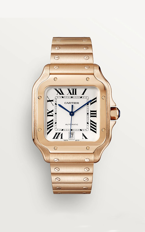 Cartier WGSA0018 Santos Erkek Kol Saati