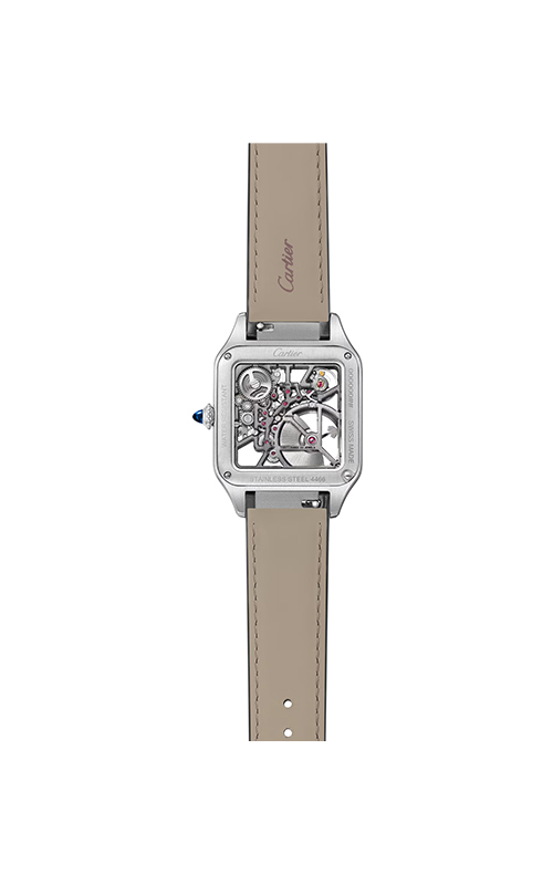 Cartier WHSA0044 Santos-Dumont Skeleton Erkek Kol Saati