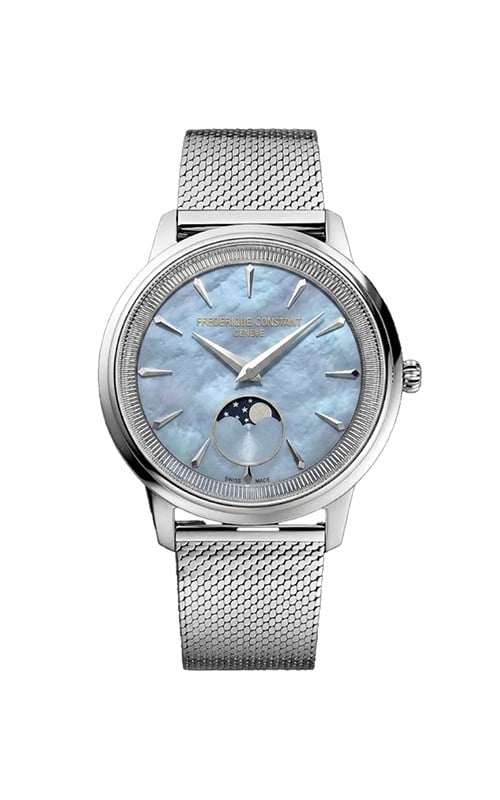 Frederique Constant FC.206MPLB2S6B Moneta Moonphase Kadın Kol Saati