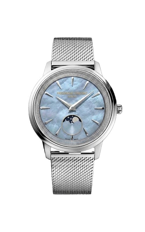 Frederique Constant FC.206MPLB2S6B Moneta Moonphase Kadın Kol Saati