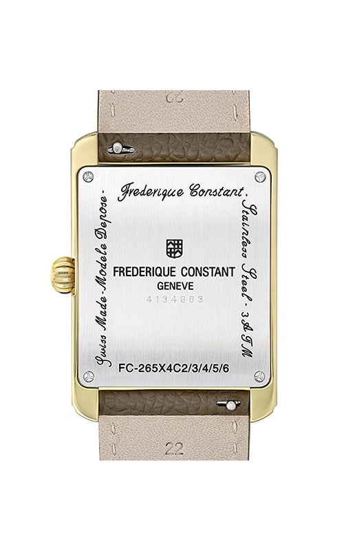 Frederique Constant FC.265S4C5 Carree Calander Moonphase Watch Kadın Kol Saati
