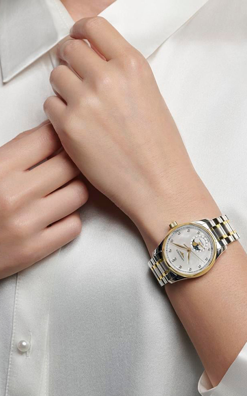 Longines L2.409.5.87.7 Moonphase Kadın Kol Saati