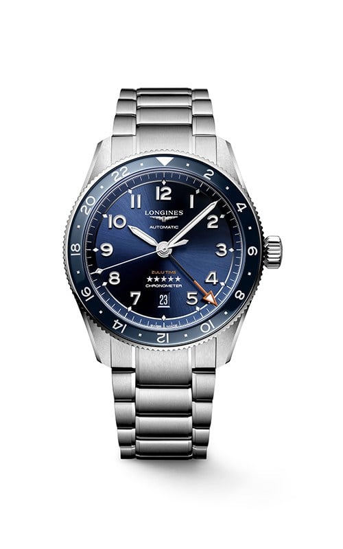Longines L3.812.4.93.6 Spirit ZuluTime Watches