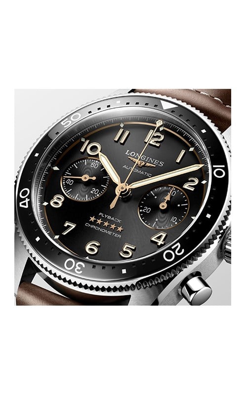 Longines L3.821.4.53.2 Spirit Flyback Erkek Kol Saati
