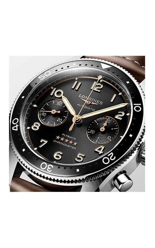 Longines L3.821.4.53.2 Spirit Flyback Watches
