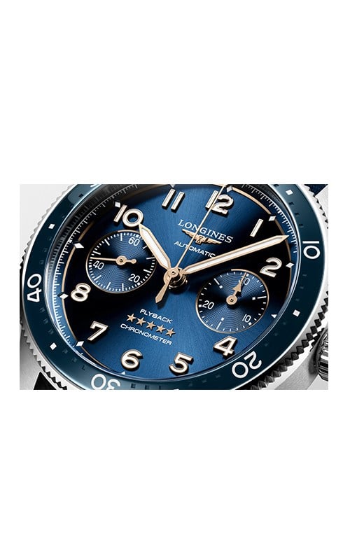 Longines L3.821.4.93.2 Spirit Chronograph Watches