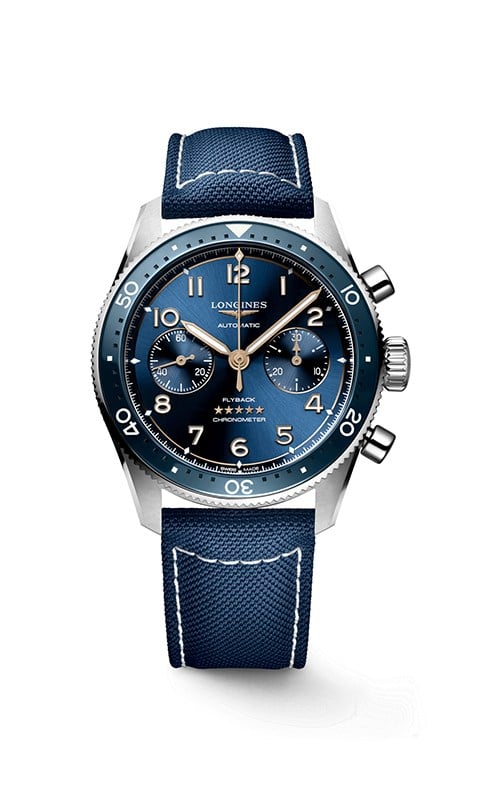 Longines L3.821.4.93.2 Spirit Chronograph Watches