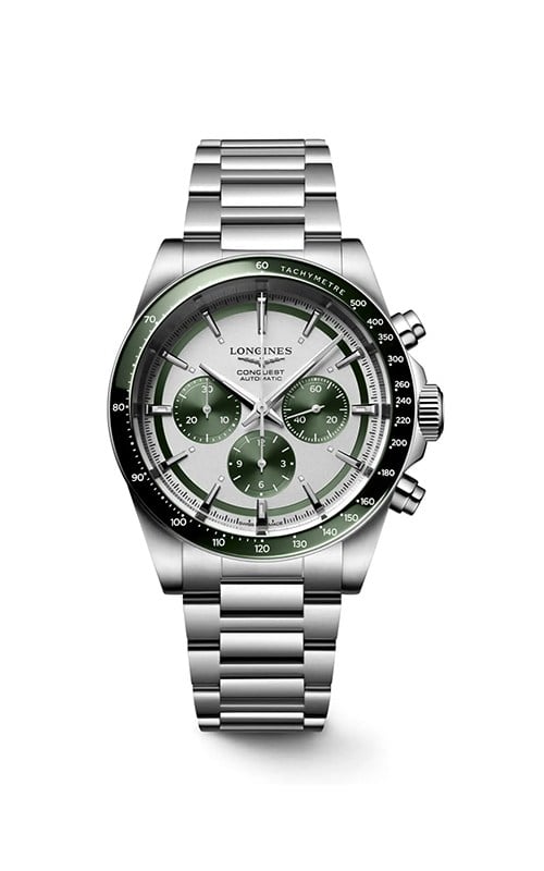 Longines L3.835.4.02.6 Conquest Chronograph Watches