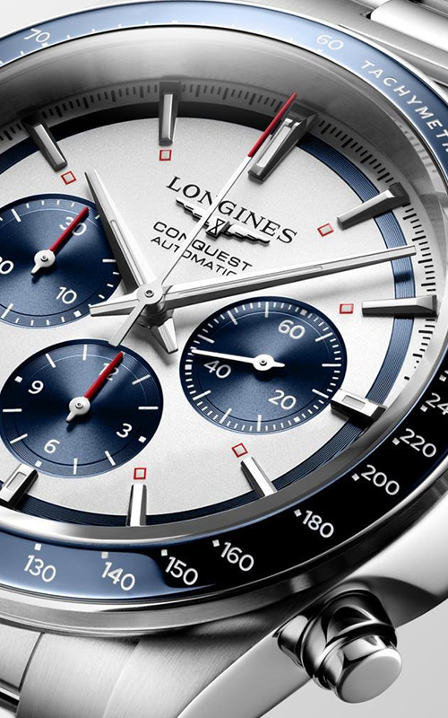 Longines L3.835.4.98.6 Conquest Chronograph Erkek Kol Saati