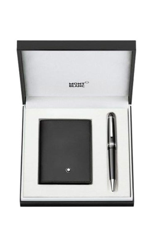 Mont Blanc 127644 Meisterstück Kalem Cüzdan Set Kalem