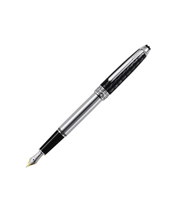 Mont Blanc 5827 Carbon St.Steel Fountain Pen Pens